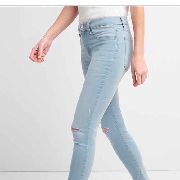 GAP ❤️ Washwell Midrise Jeggings - Picture 4 of 8
